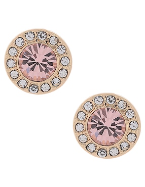 Aretes y collar circular Nine West