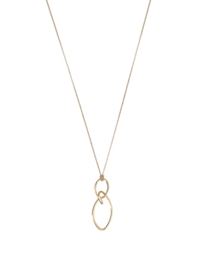 Collar Entrelazado Nine West New Knot Gold