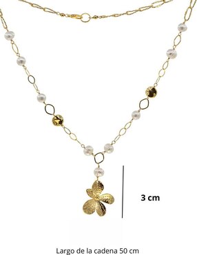 Colgante y dije de flor Ablime Joyería Ablime orquideas