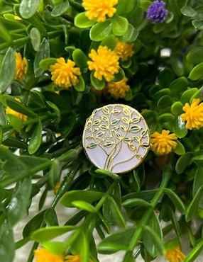 Anillo de árbol Ablime Joyería con acabado baño de oro