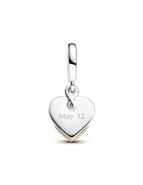 Charm de corazón Pandora moments de plata P 925