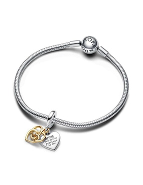 Charm de corazón Pandora moments de plata P 925