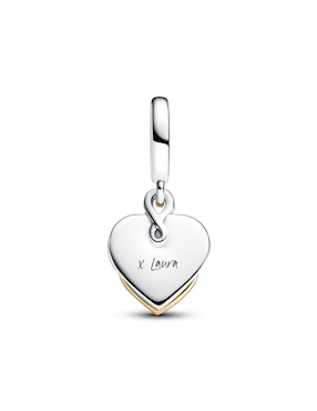 Charm de corazón Pandora moments de plata P 925