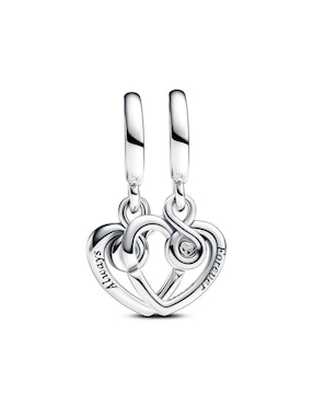 Charm de corazón Pandora moments de plata P 925