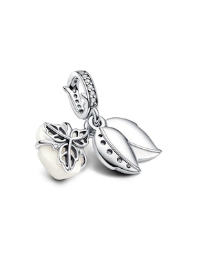 Charm de flor Pandora moments de plata P 925