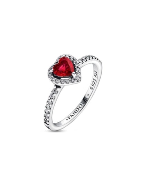 Anillo de corazón Pandora Timeless P 925 de plata zirconia pulido