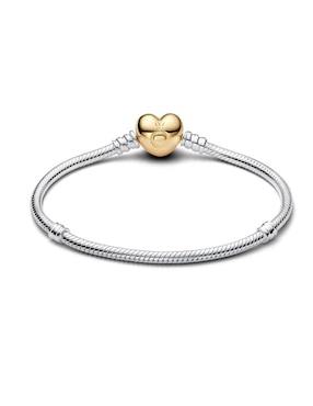 Brazalete Pandora de plata p 925 con acabado pulido