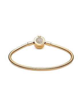 Brazalete pandora de Plata P 925 Moments con acabado baño de oro