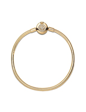 Brazalete pandora de Plata P 925 Moments con acabado baño de oro