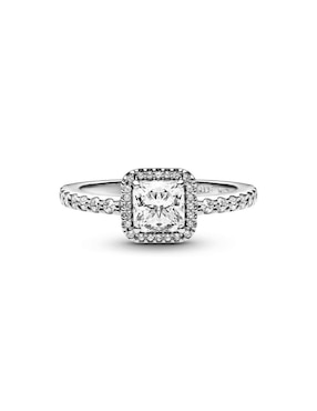 Anillo Pandora Timeless P 925 de plata zirconia cúbica pulido