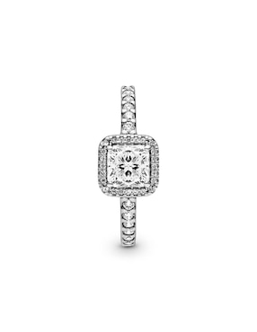 Anillo Pandora Timeless P 925 de plata zirconia cúbica pulido