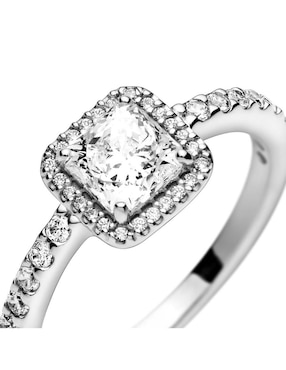 Anillo Pandora Timeless P 925 de plata zirconia cúbica pulido