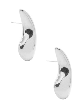 Aretes de gota Oro Angelus con acabado brillante