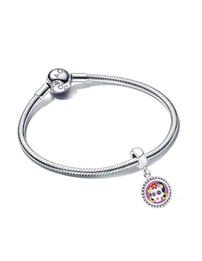 Colgante redondo Pandora moments de plata P 925