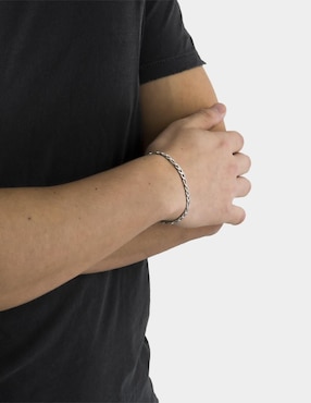 Pulsera Boscaini con acabado pulido