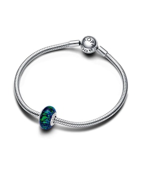 Charm circular Pandora moments de plata P 925