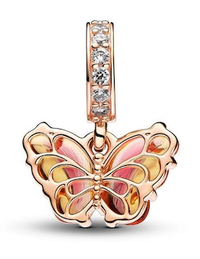Charm de mariposa Pandora moments de plata P 925