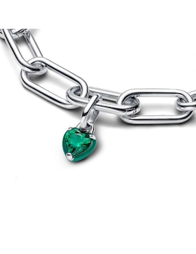 Charm de corazón Pandora me de plata P 925