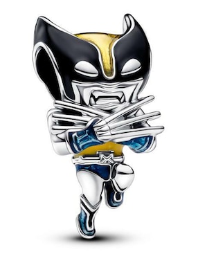 Charm De Personaje Pandora X Marvel Wolverine De Plata P925