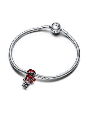 Charm de personaje Pandora disney x deadpool de plata P 925