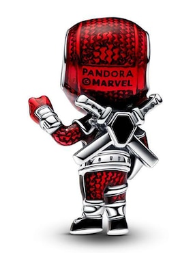 Charm de personaje Pandora disney x deadpool de plata P 925