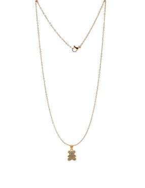 Collar con dije de oso Oro Angelus