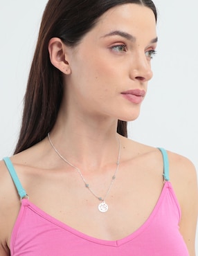Collar Anamora Por Tanya Moss Pajaritos de plata P 925