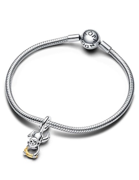 Charm de mono Pandora moments de plata P 925