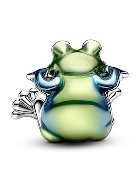 Charm de rana Pandora moments de plata P 925