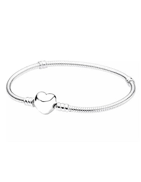 Brazalete Mink de plata P 925 con acabado brillante