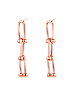 Aretes Clepsidra Ninguna con acabado lustre
