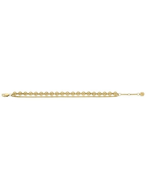 Pulsera Fossil All Stacked Up con acabado brillante