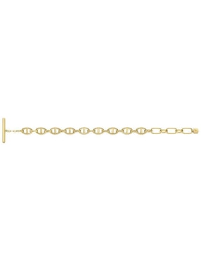 Pulsera Fossil Heritage con acabado brillante