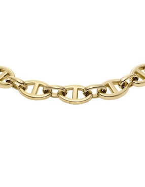 Pulsera Fossil Heritage con acabado brillante