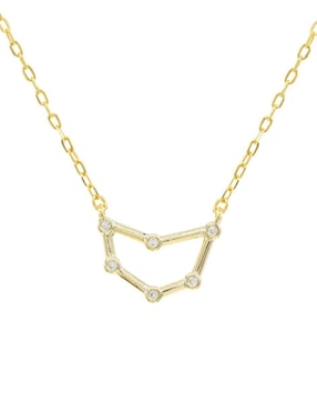 Collar con dije Mayfer Joyería Constelaciones de plata P 925