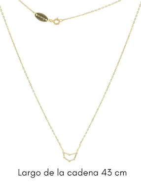 Collar con dije Mayfer Joyería Constelaciones de plata P 925