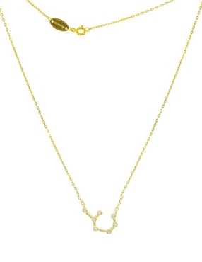 Collar con dije Mayfer Joyería Constelaciones de plata P 925
