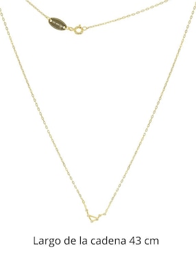 Collar con dije Mayfer Joyería Constelaciones de plata P 925