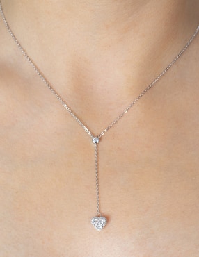 Colgante Y Dije de corazón Westies de plata P 925