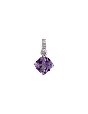 Charm cuadrado Brosway fancy magic purple de plata P 925