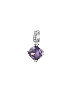 Charm cuadrado Brosway fancy magic purple de plata P 925
