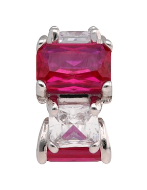 Charm circular Brosway fancy passion ruby de plata P 925