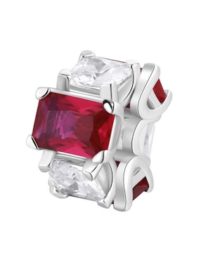 Charm circular Brosway fancy passion ruby de plata P 925