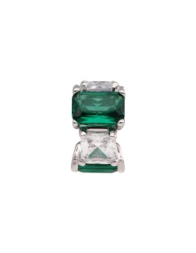 Charm Circular Brosway Fancy Life Green De Plata P 925 Zirconia