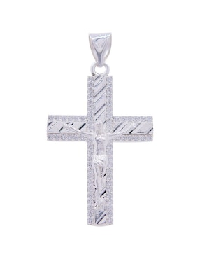 Dije De Cruz Boscaini Cristo De Plata P925