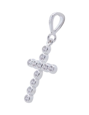 Dije de cruz Boscaini de plata P 925