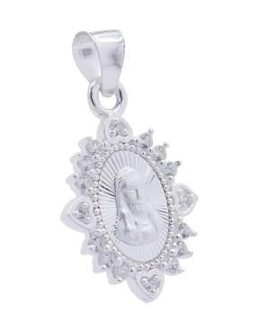 Dije ovalada Boscaini sagrado corazón de plata P 925