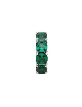 Arete Corto Brosway Fancy Life Green De Plata P925 Acabado Brillante Zirconia