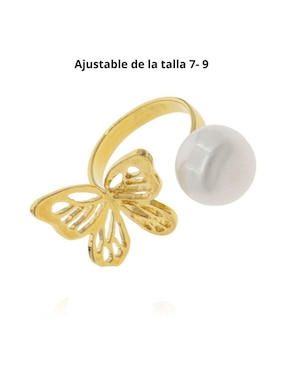 Anillo con gema Ablime Joyería Ablime mariposa brillante