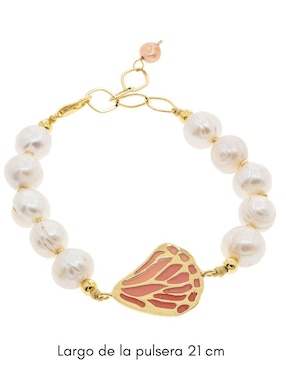 Pulsera Ablime Joyería con perla Ablime Mariposa